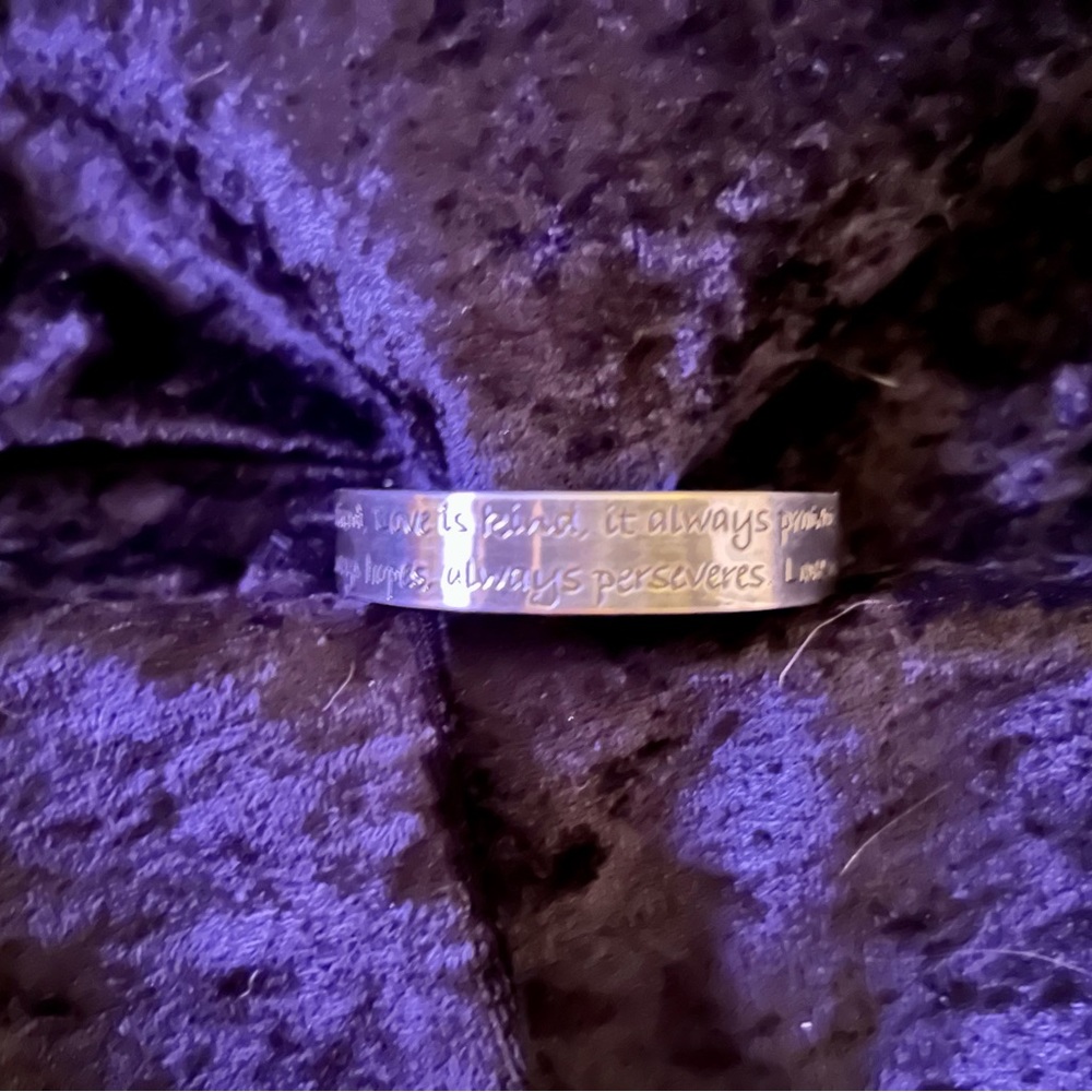 Premier Designs Limited Edition Love Cuff Bracelet NWOT